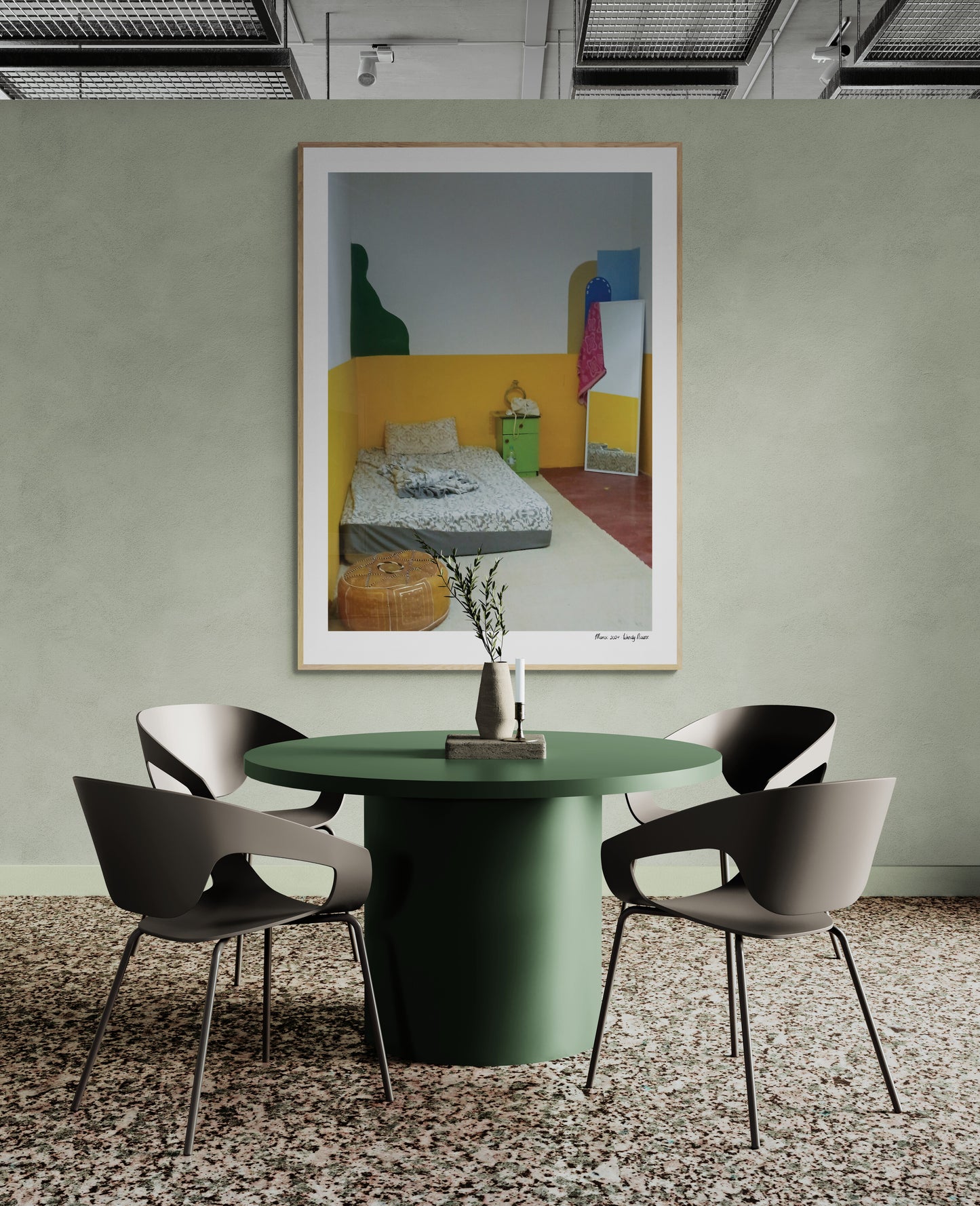 Bedroom | Framed & Mounted Print