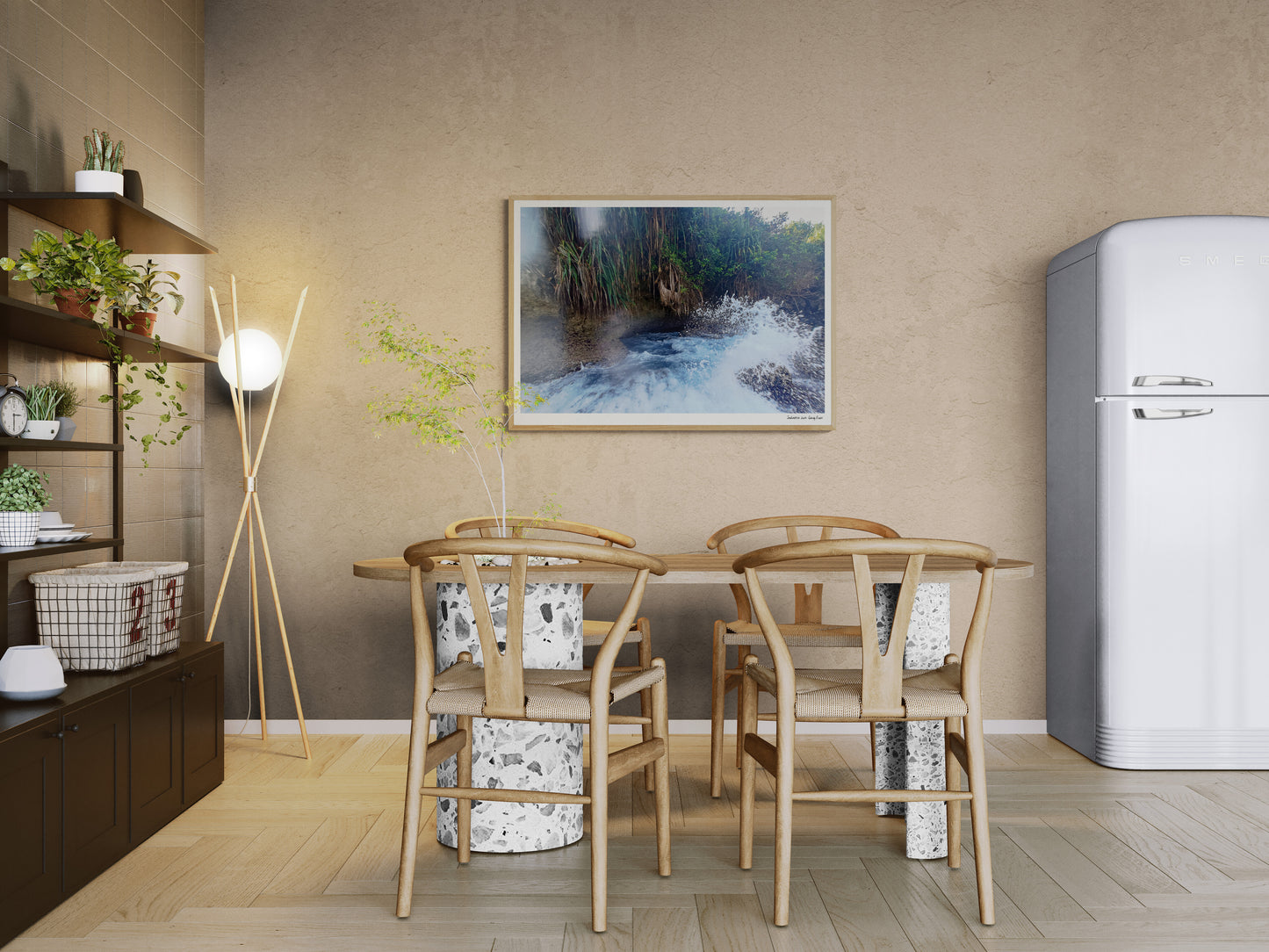 Wild sea cave | Framed & Mounted Print