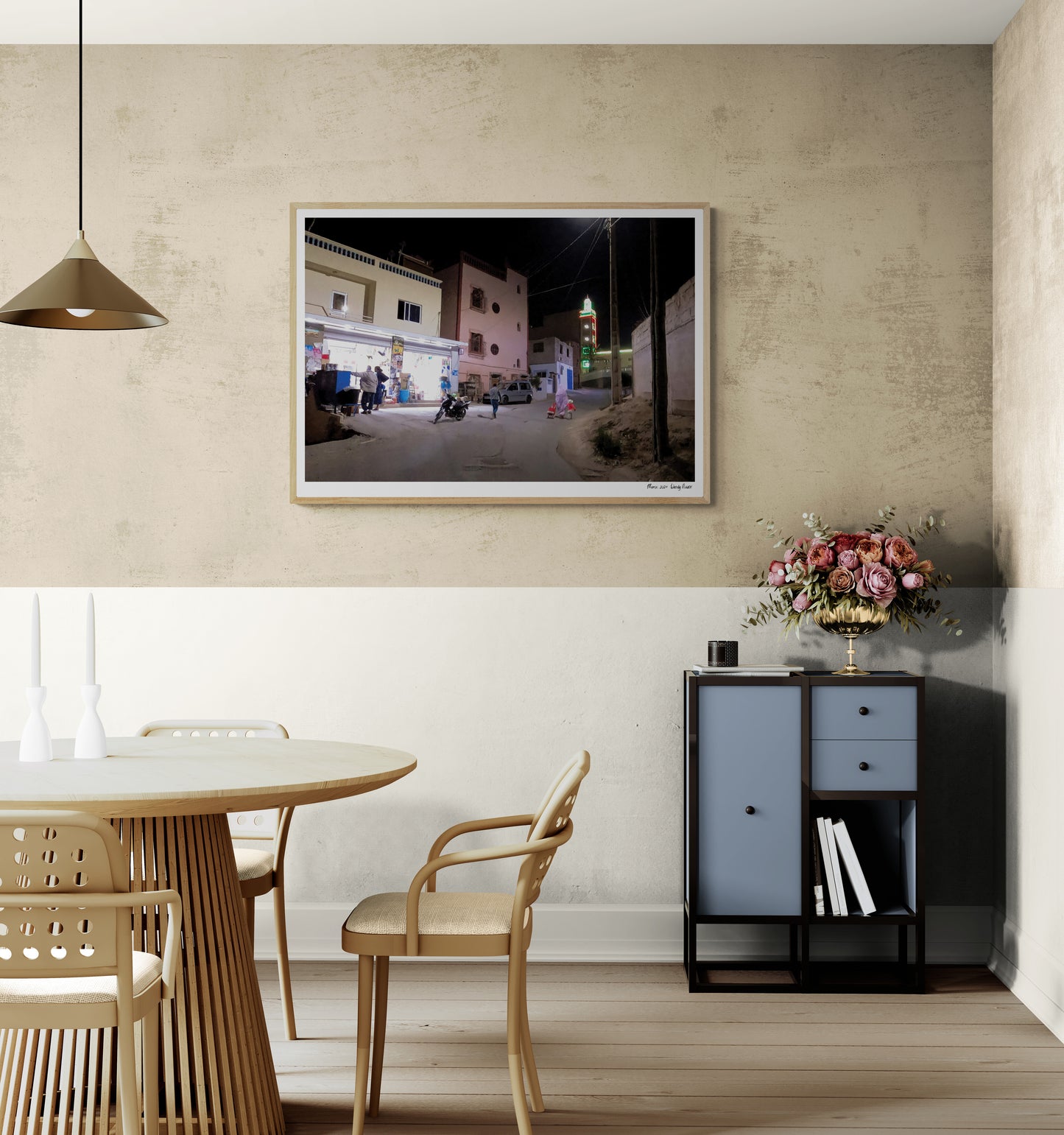 Night shop |  Framed & Mounted Print