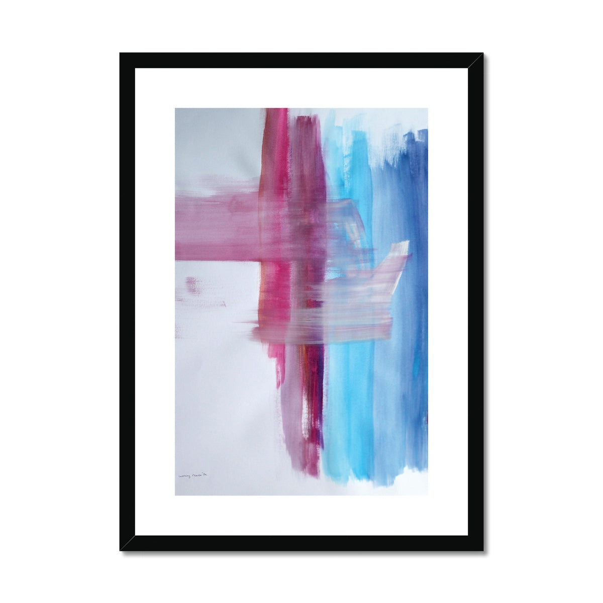 Determined |  Framed & Mounted Print