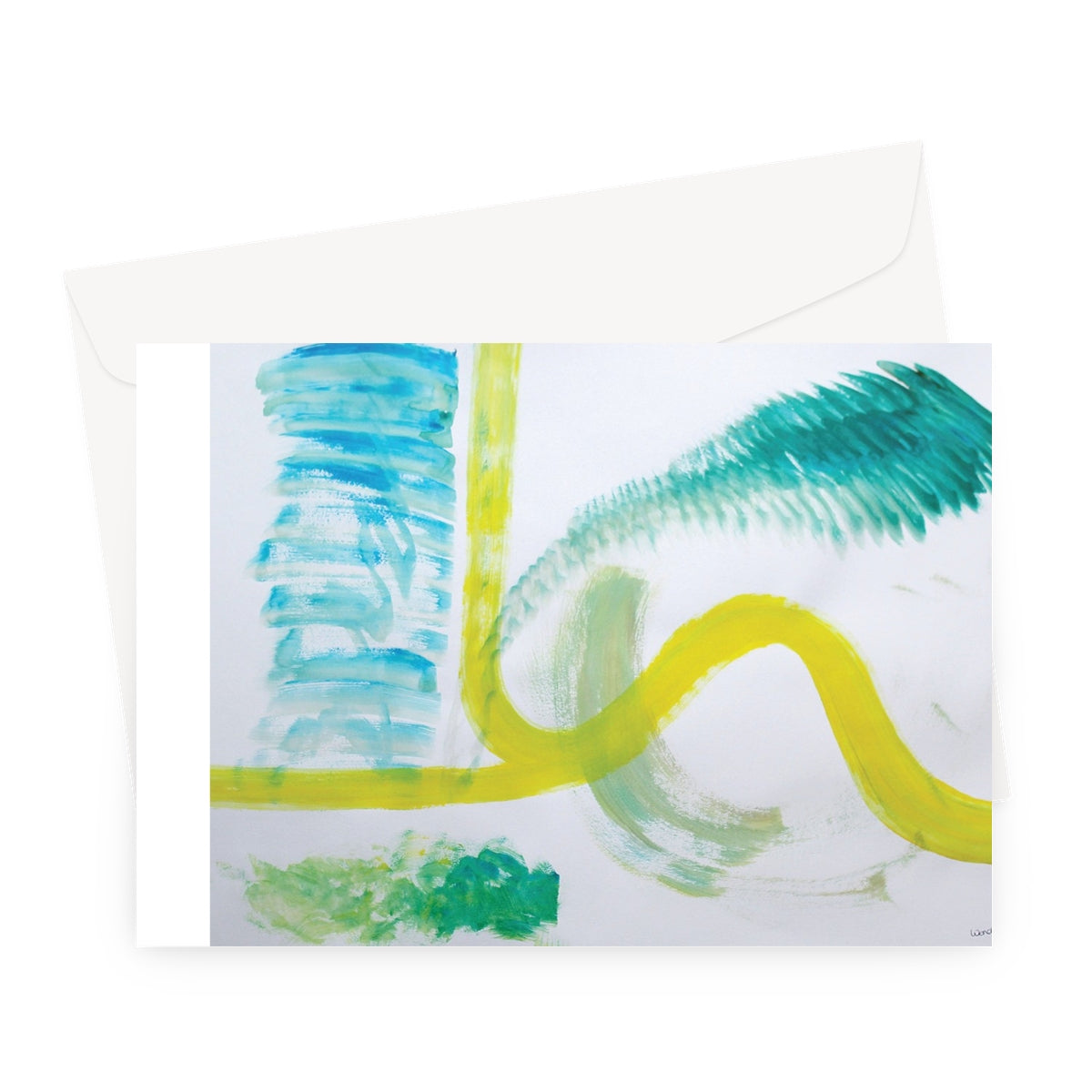 Bending |  Greeting Card