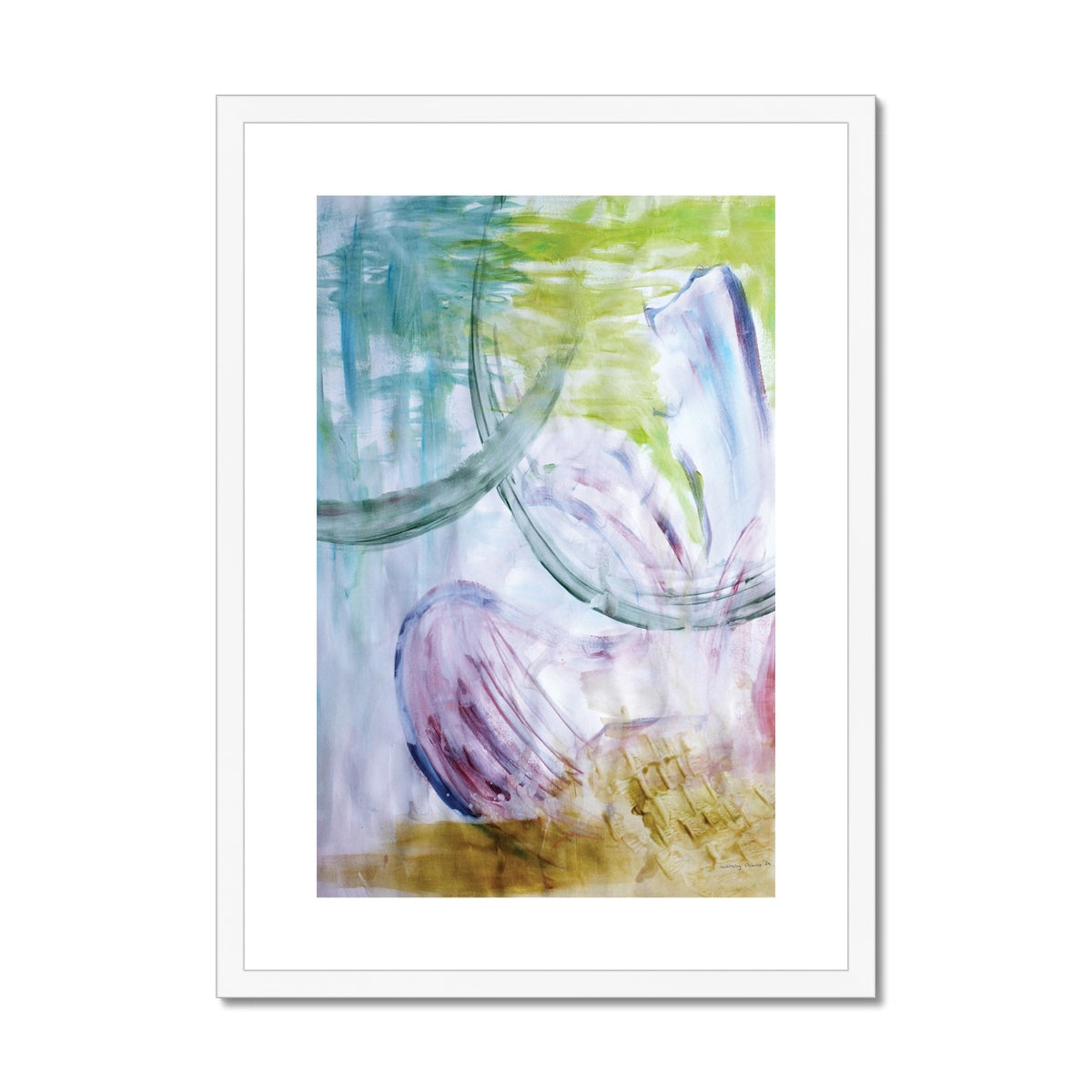 Fractured |  Framed & Mounted Print