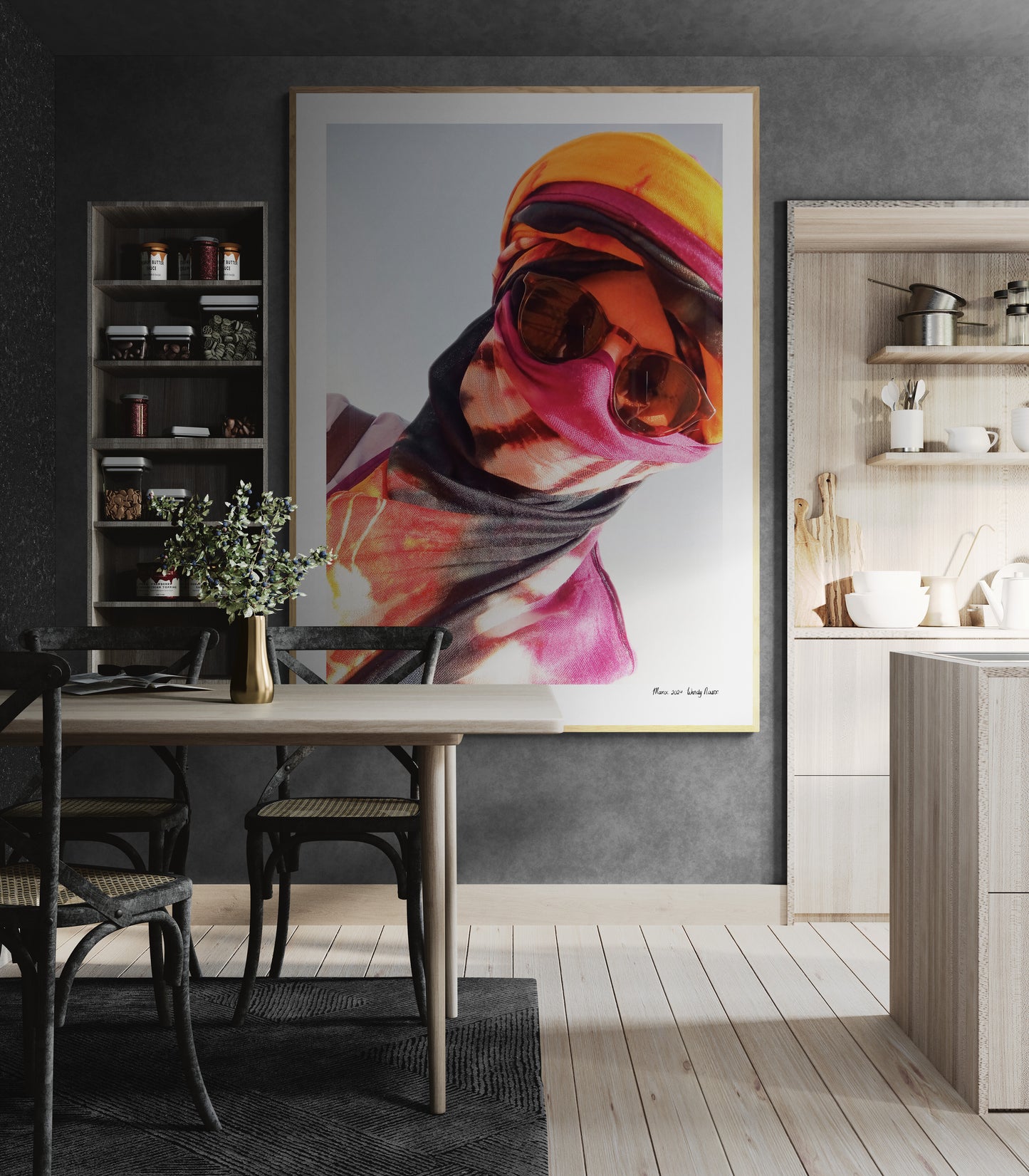 Self portrait | Framed & Mounted Print