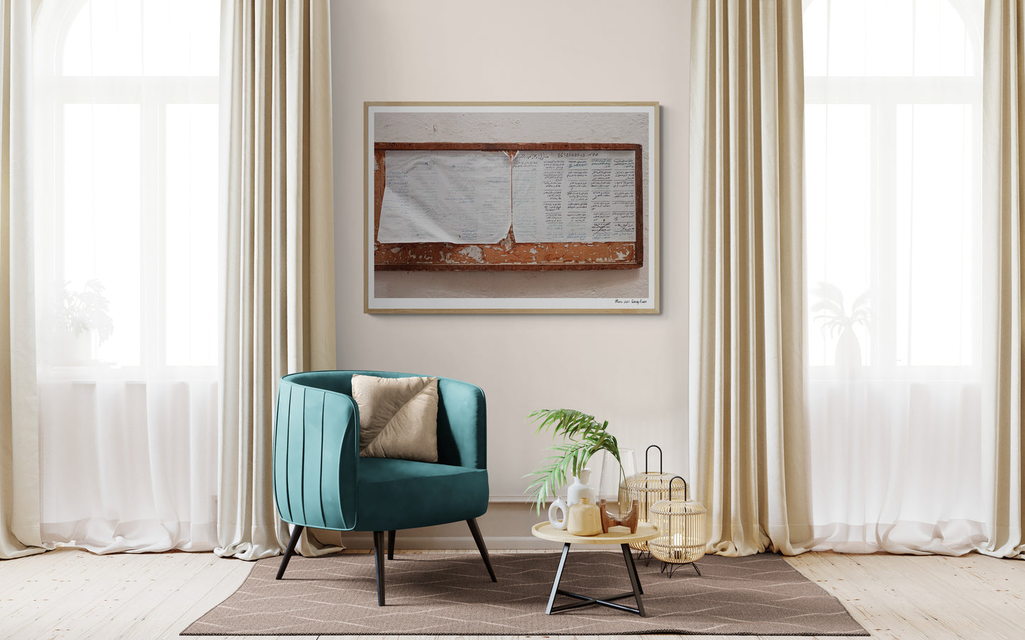 Housing Board | Framed & Mounted Print