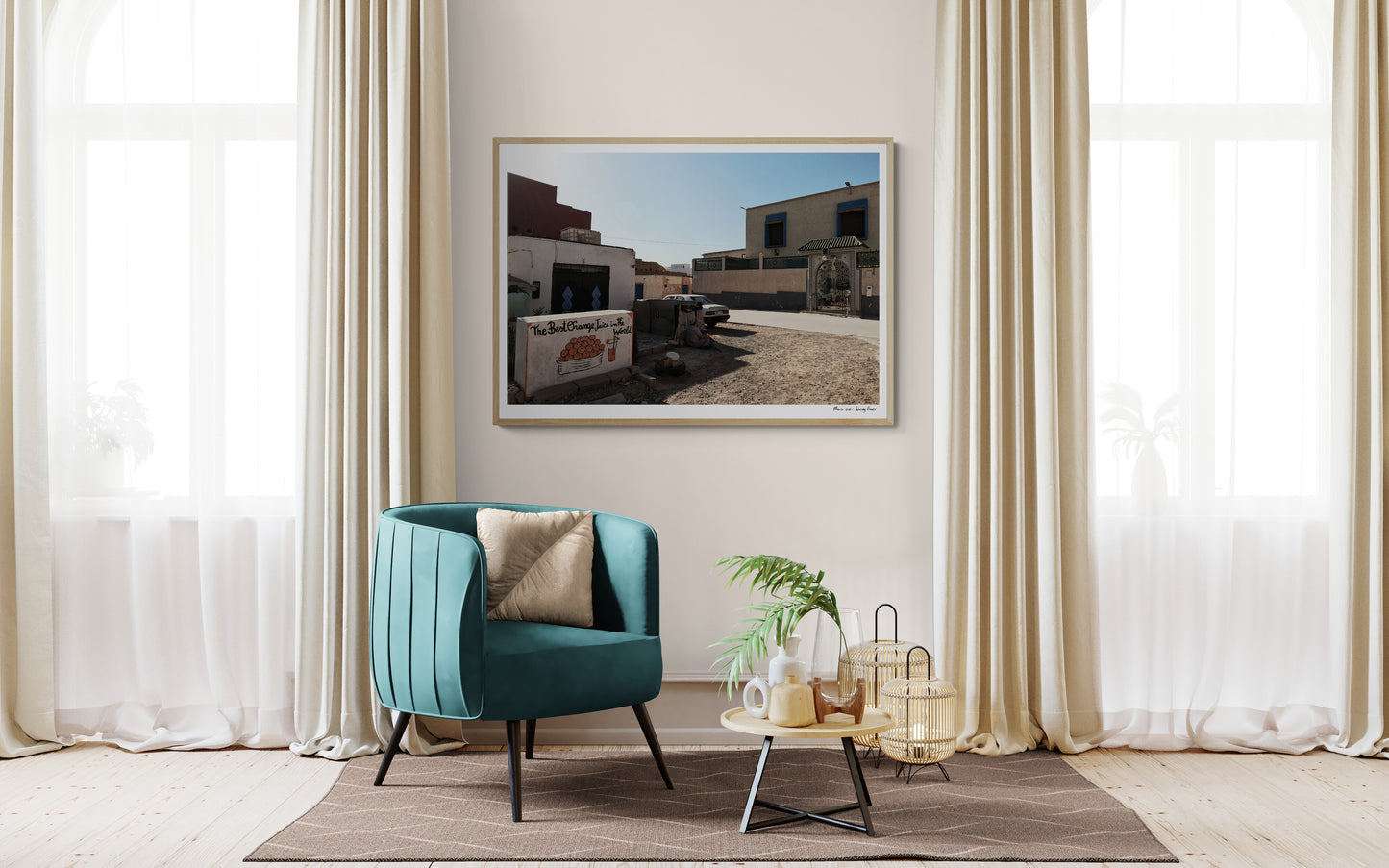 Juice counter |  Framed & Mounted Print