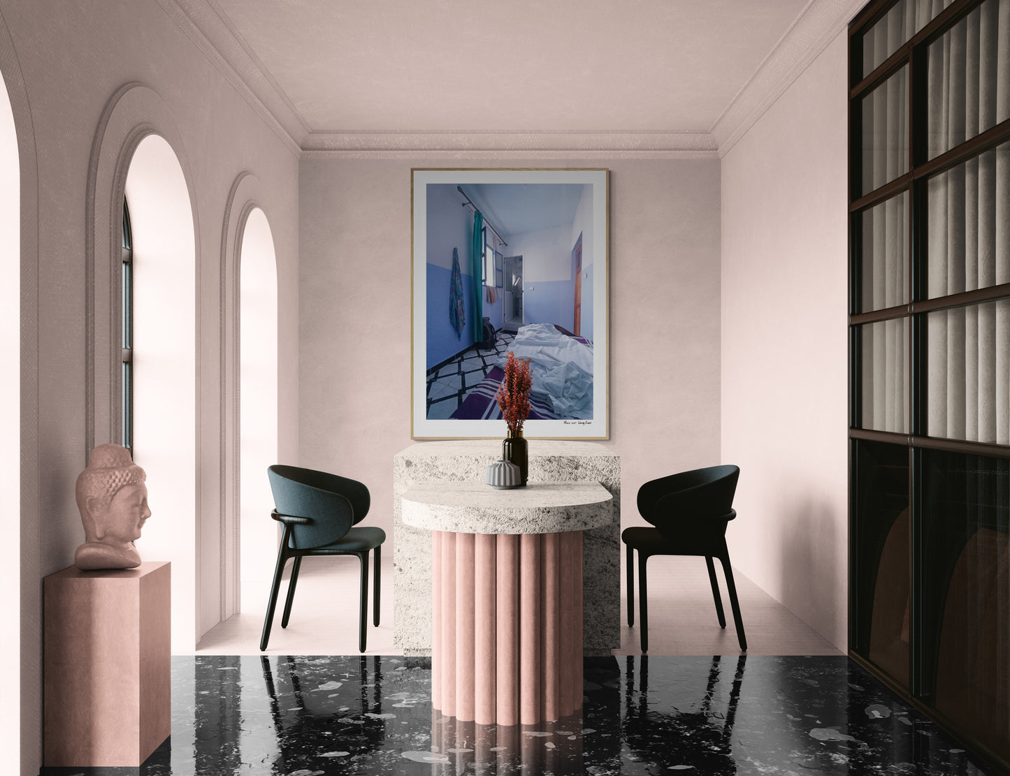 Bedroom | Framed & Mounted Print