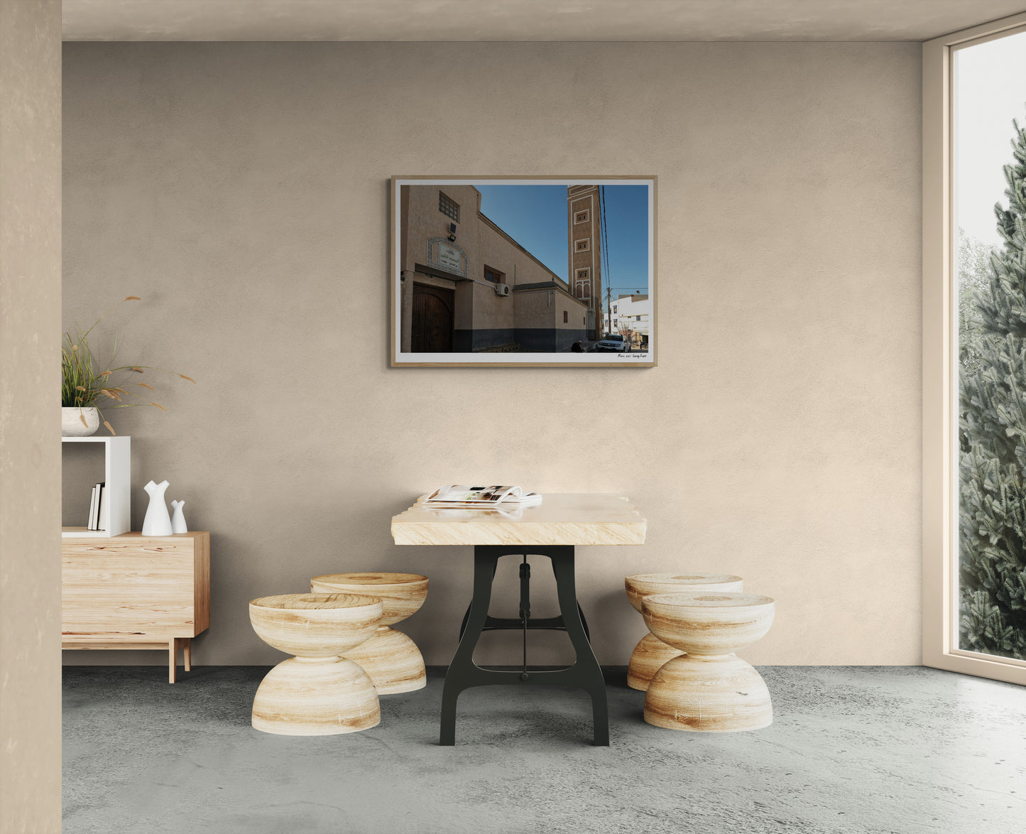 Mosque by day |  Framed & Mounted Print