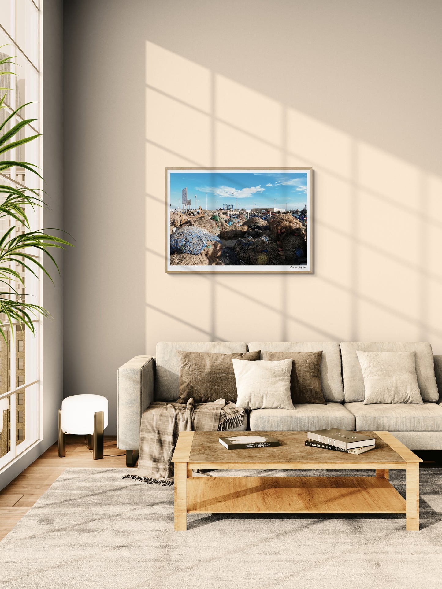 Harbour |  Framed & Mounted Print