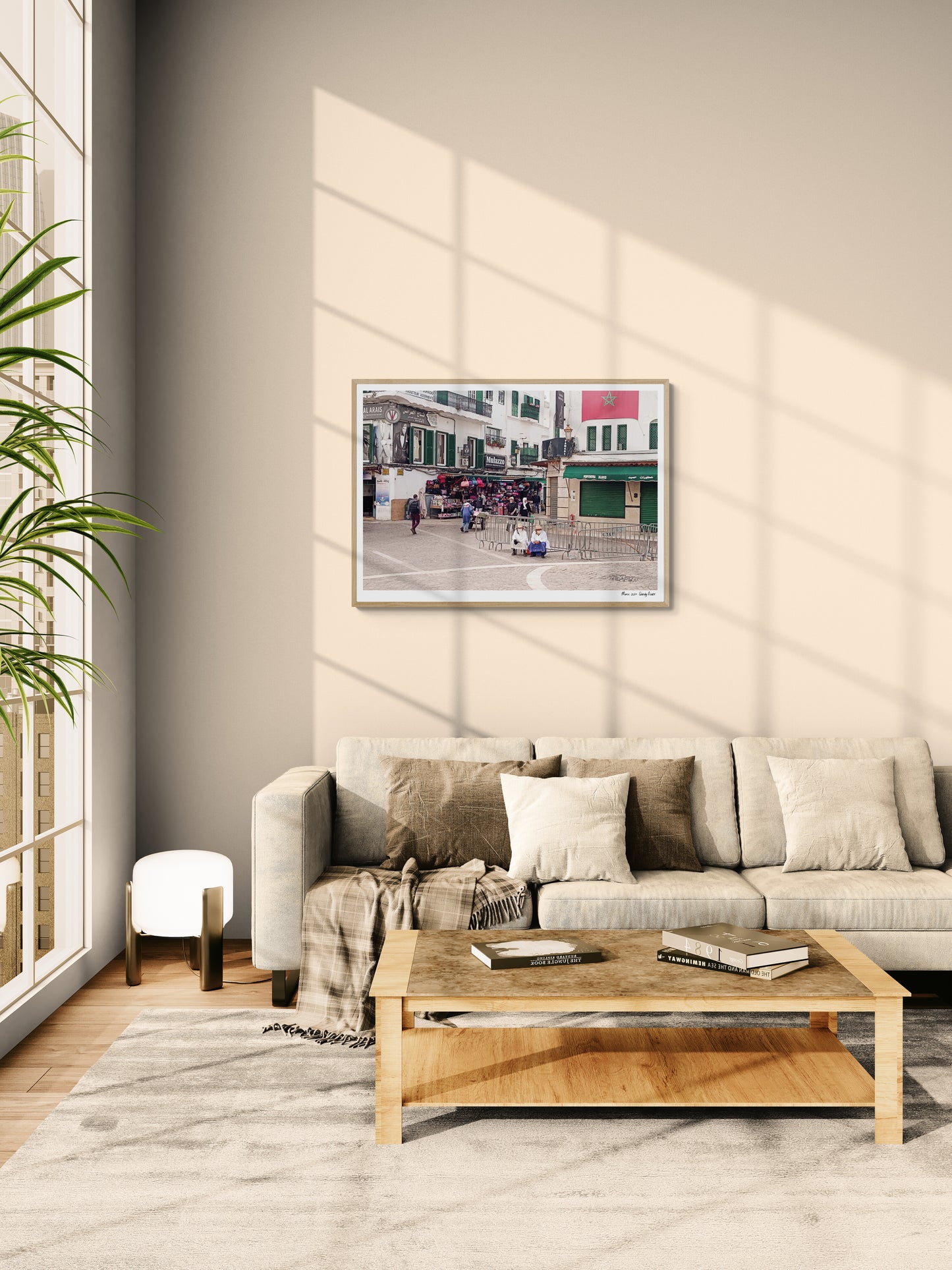 Women sitting | Framed & Mounted Print