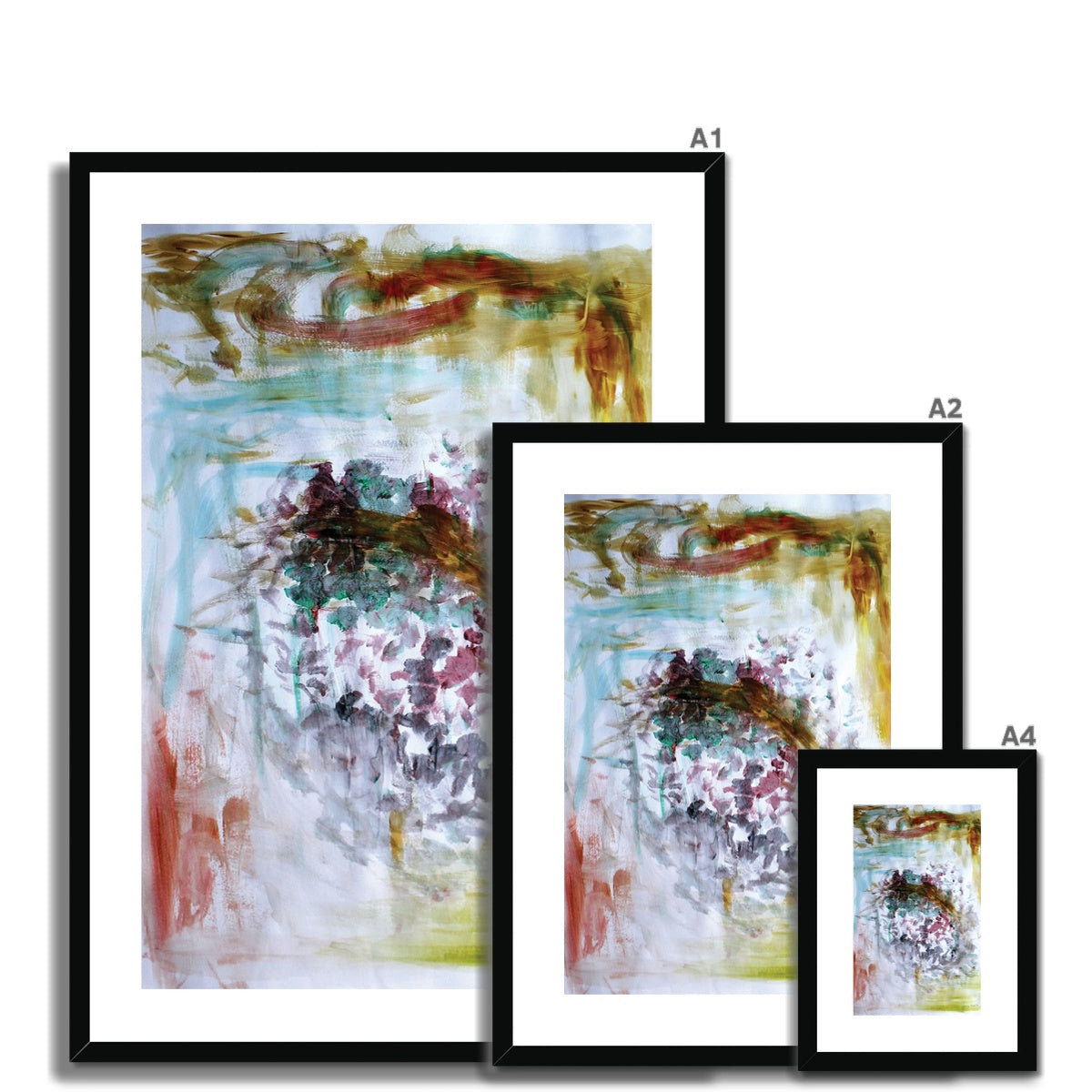 Messy |  Framed & Mounted Print