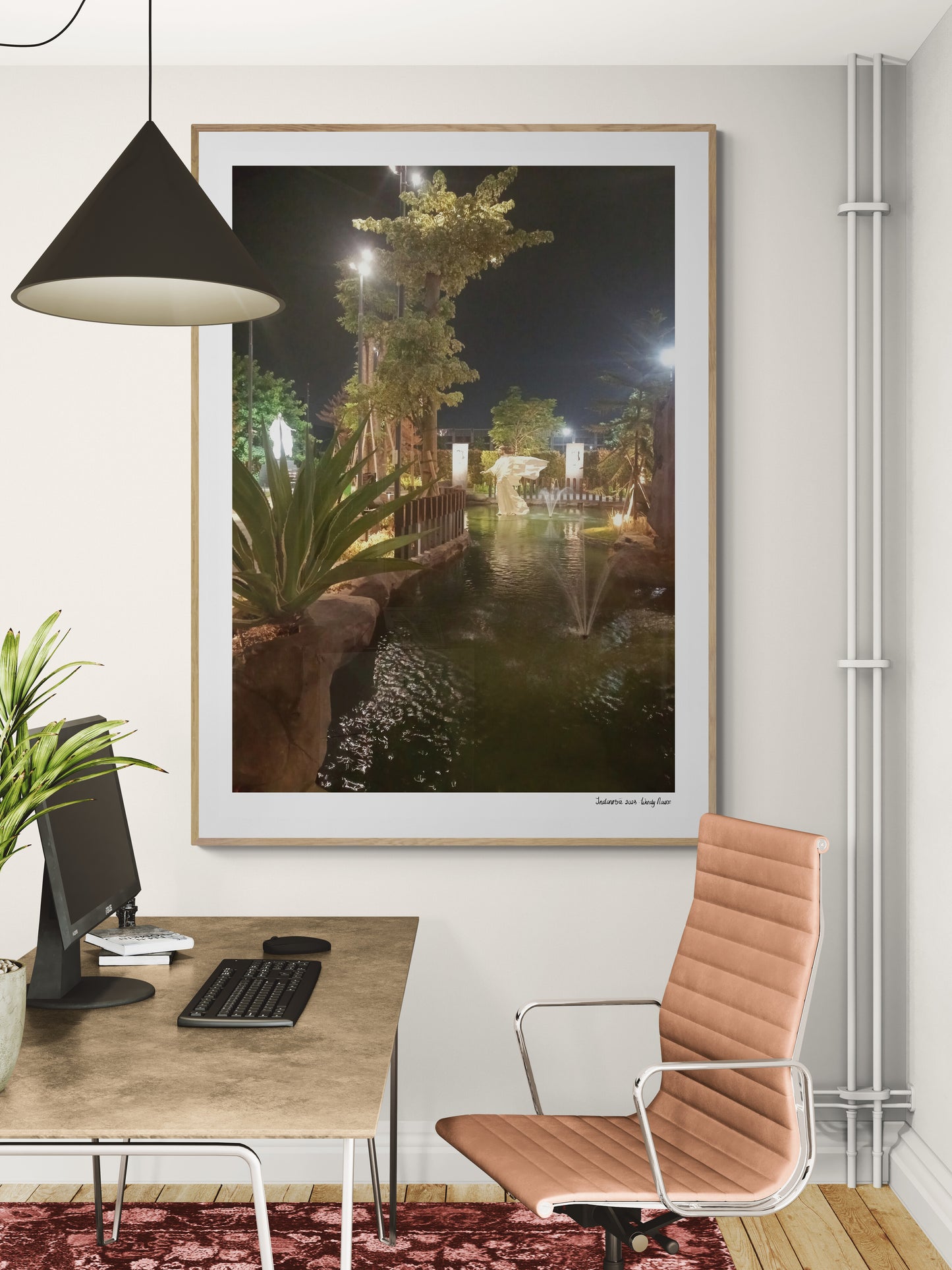 Jesus walks on water |  Framed & Mounted Print