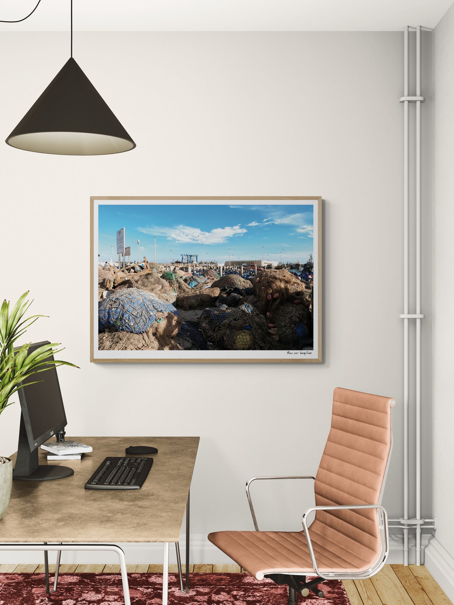 Harbour |  Framed & Mounted Print