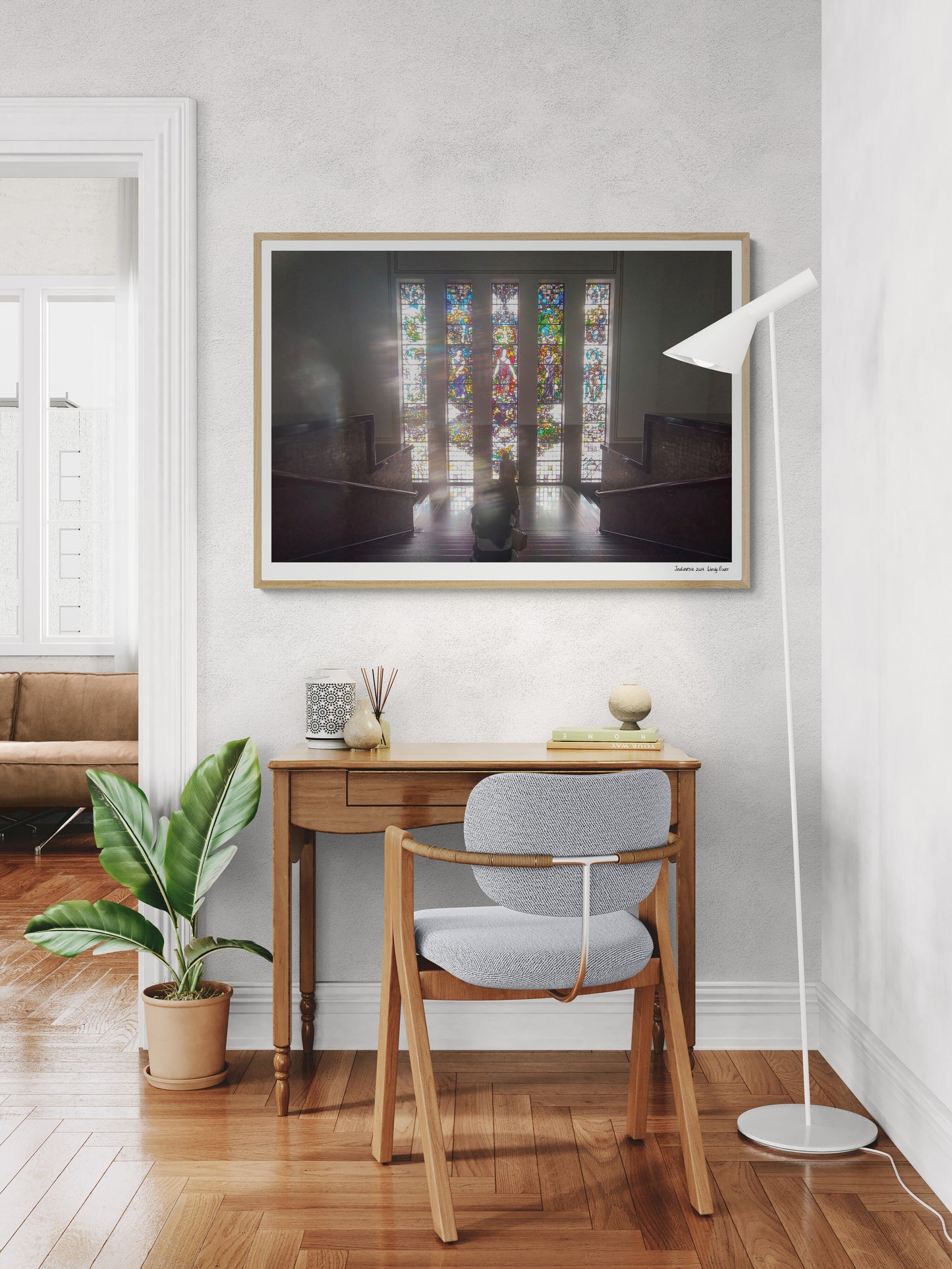 Window |  Framed & Mounted Print