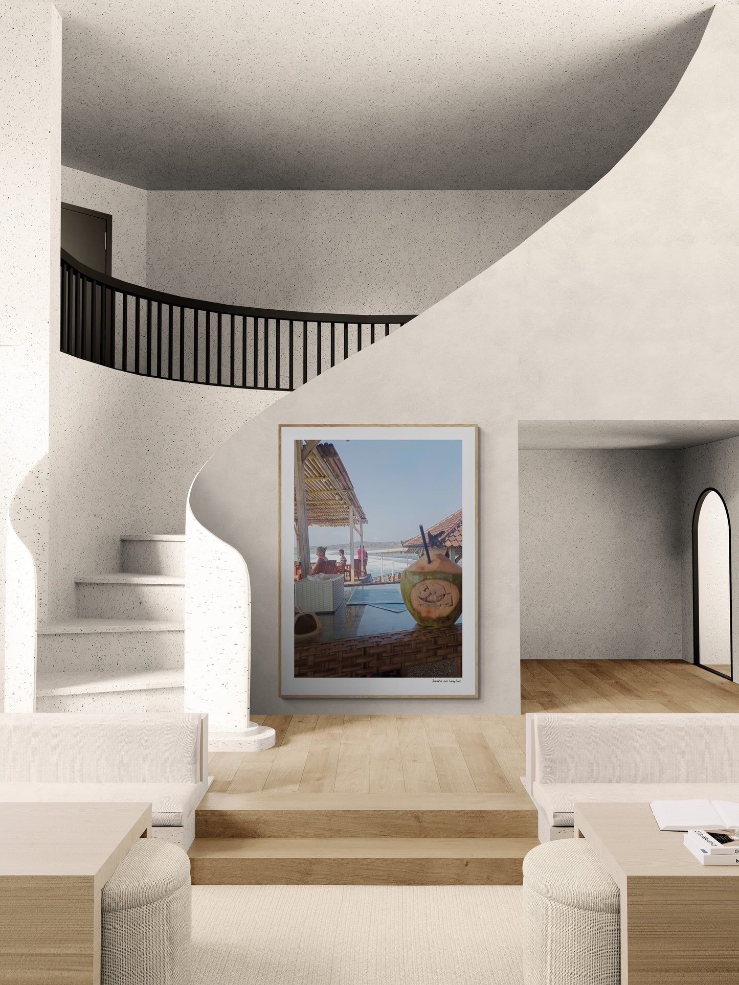 Coconut |  Framed & Mounted Print