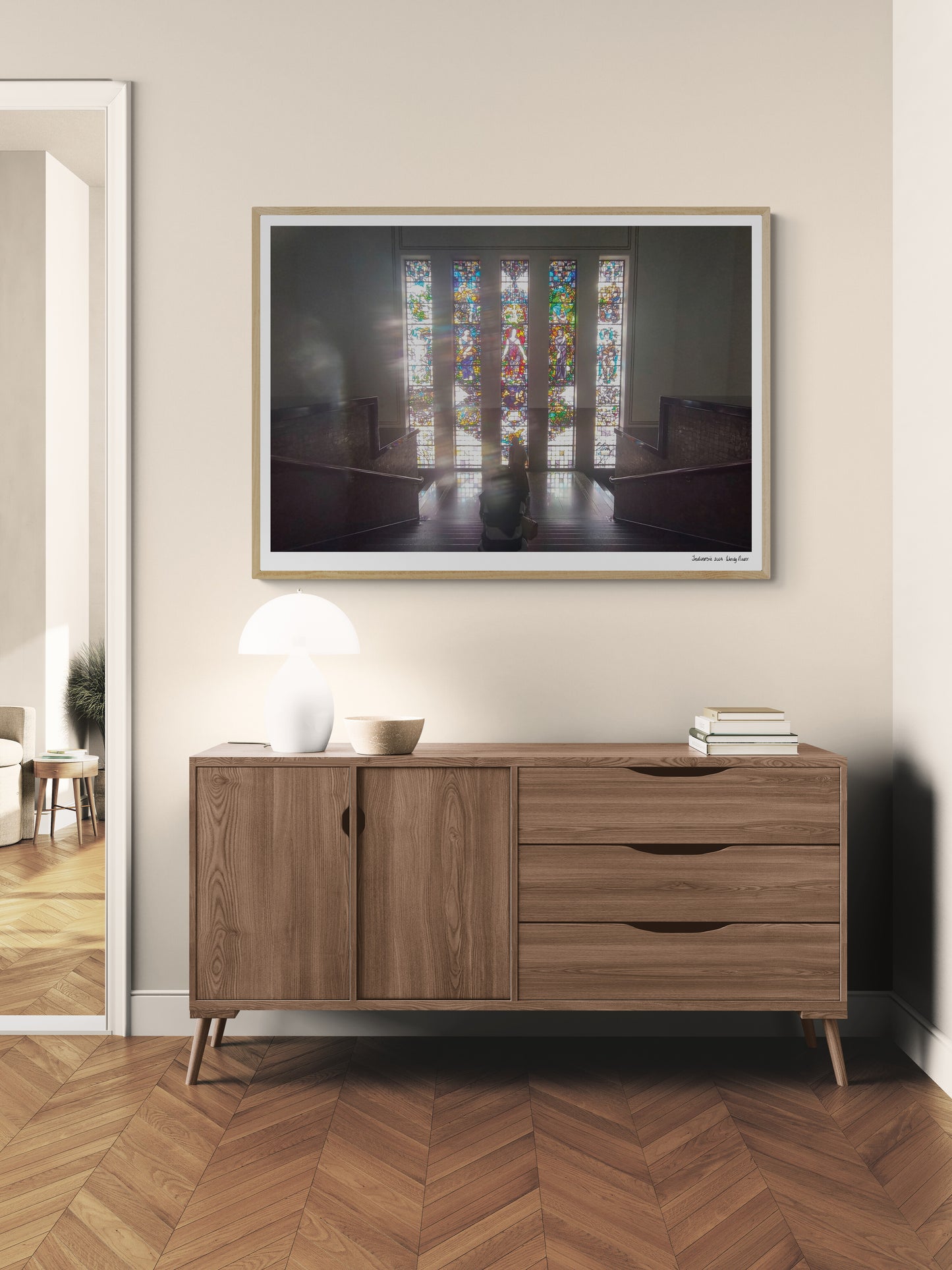 Window |  Framed & Mounted Print