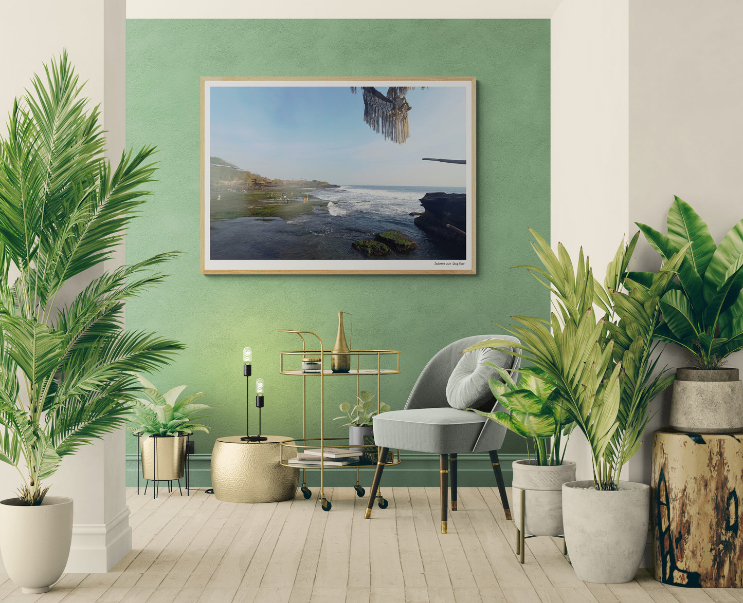 Sea view |  Framed & Mounted Print