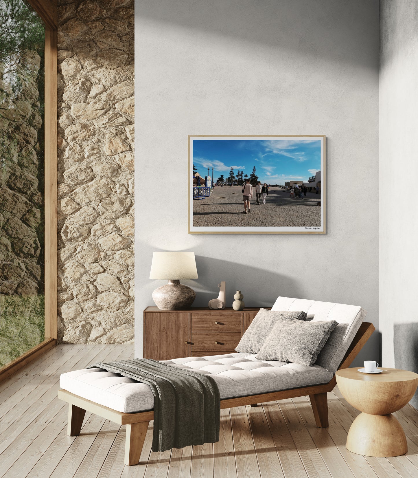 Square Essaouira |  Framed & Mounted Print