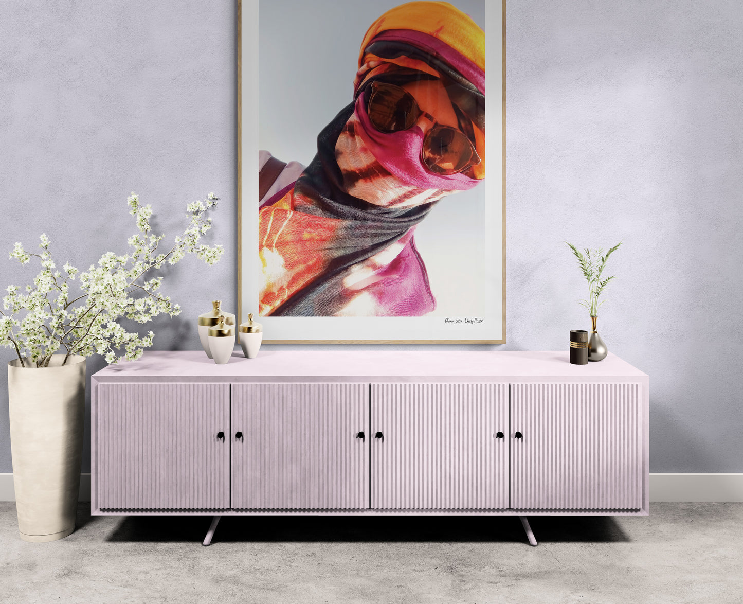 Self portrait | Framed & Mounted Print