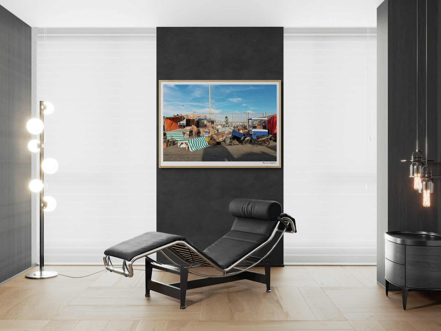 Harbour Market |  Framed & Mounted Print