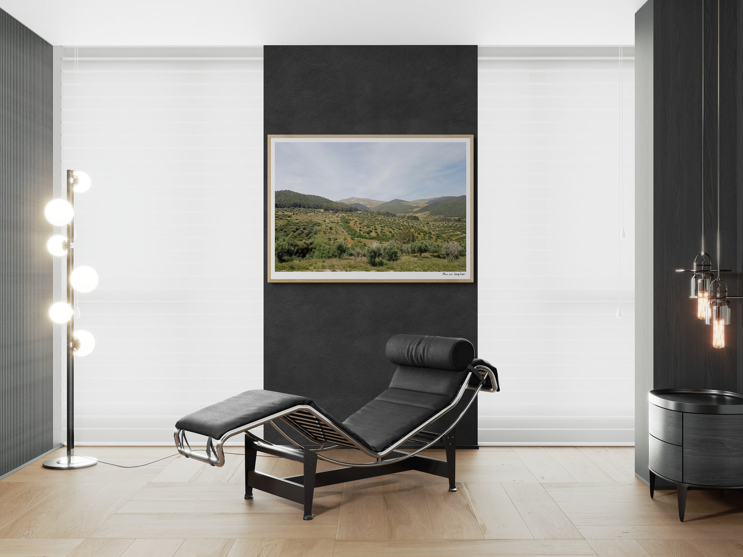 Landscape North | Framed & Mounted Print