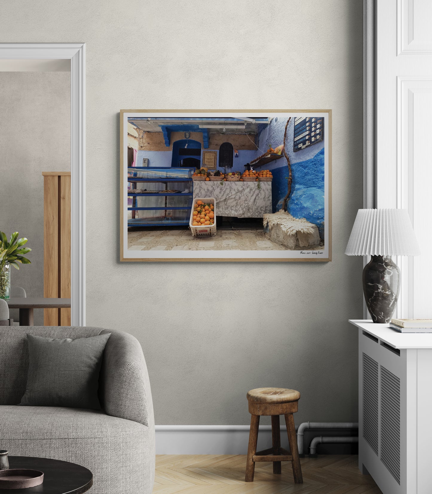 Orange shop | Framed & Mounted Print