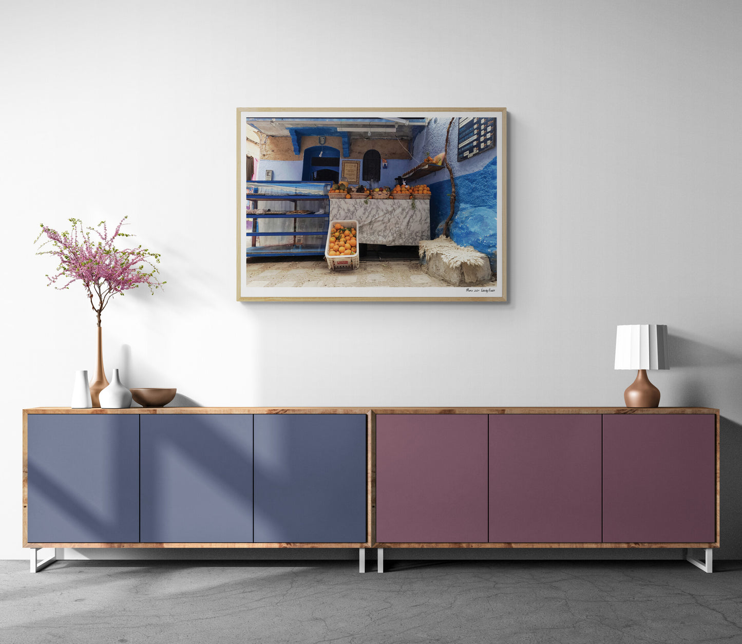 Orange shop | Framed & Mounted Print