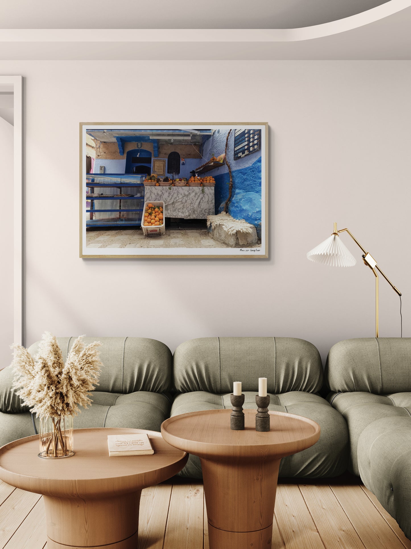 Orange shop | Framed & Mounted Print