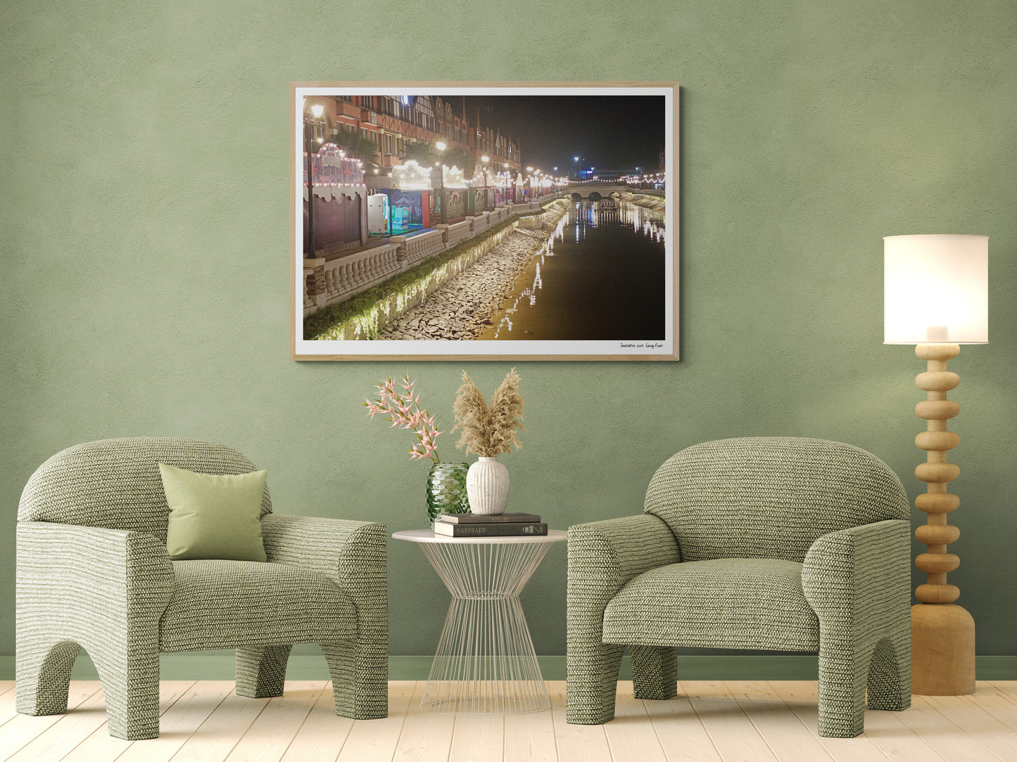 Venice in Jakarta | Framed & Mounted Print