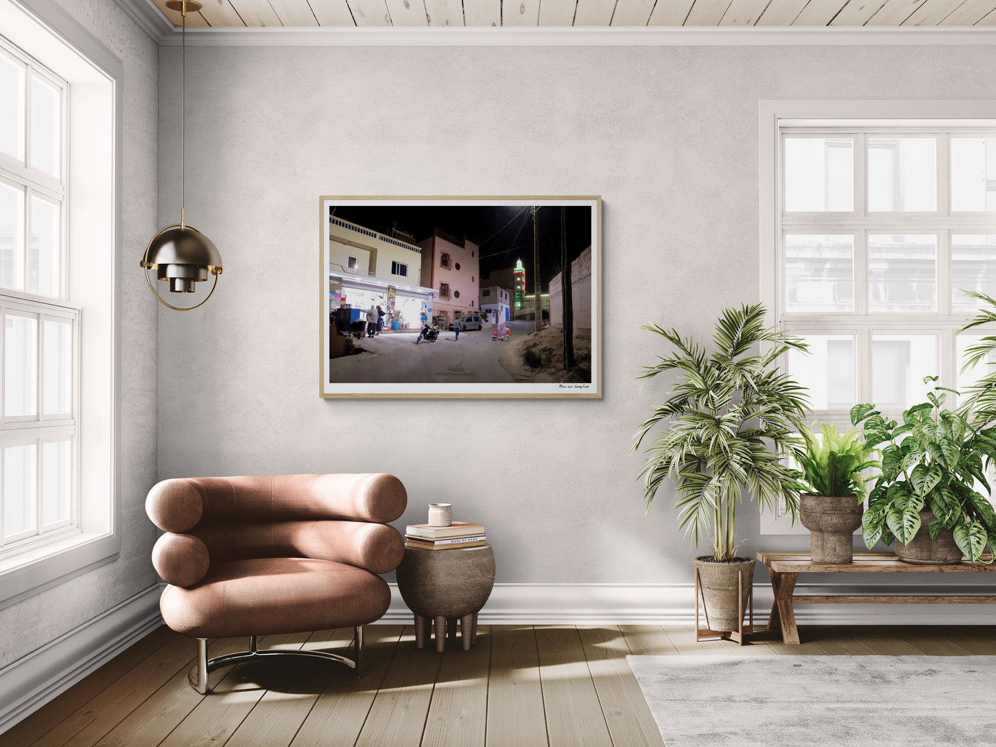 Night shop |  Framed & Mounted Print