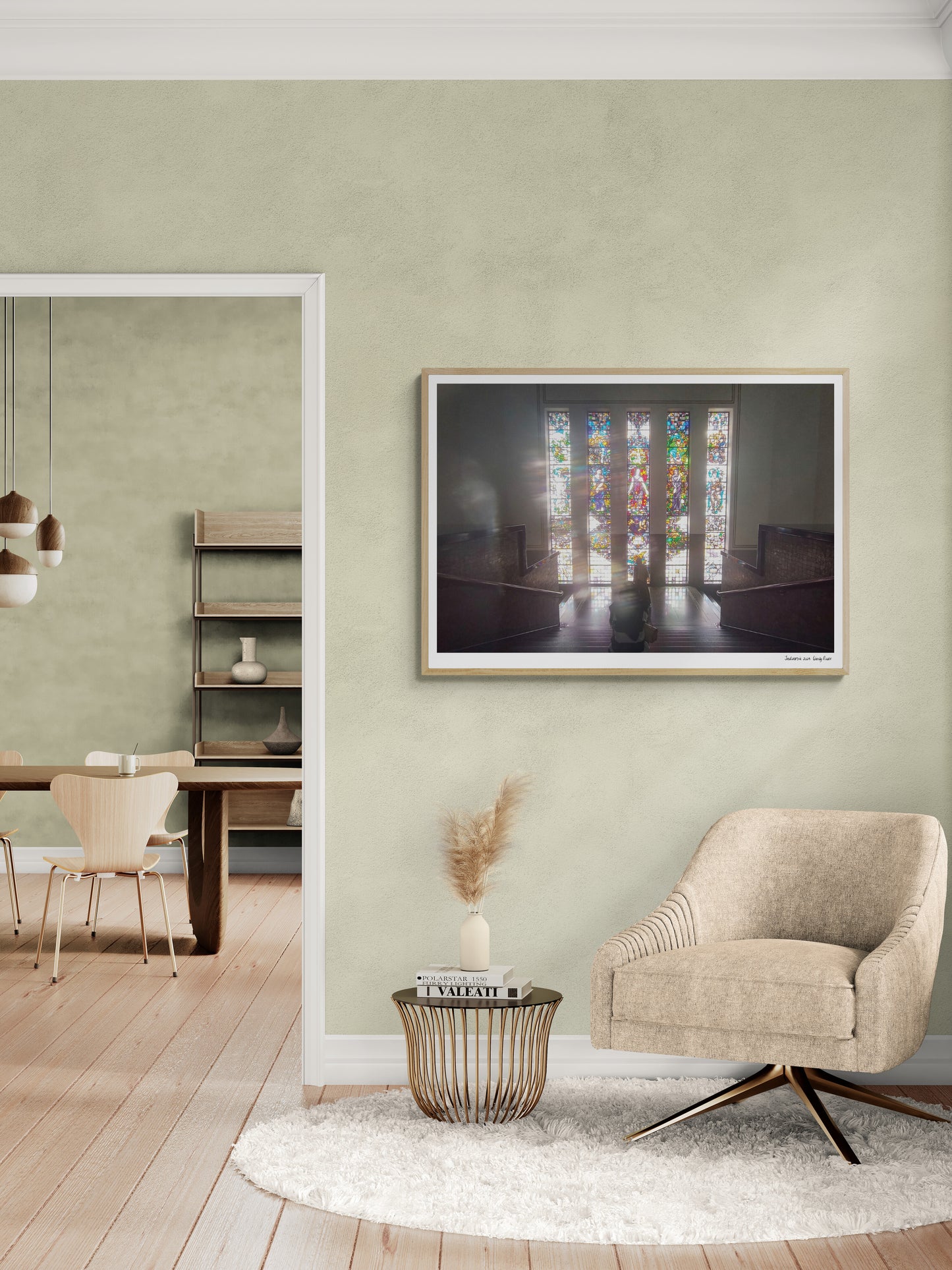 Window |  Framed & Mounted Print