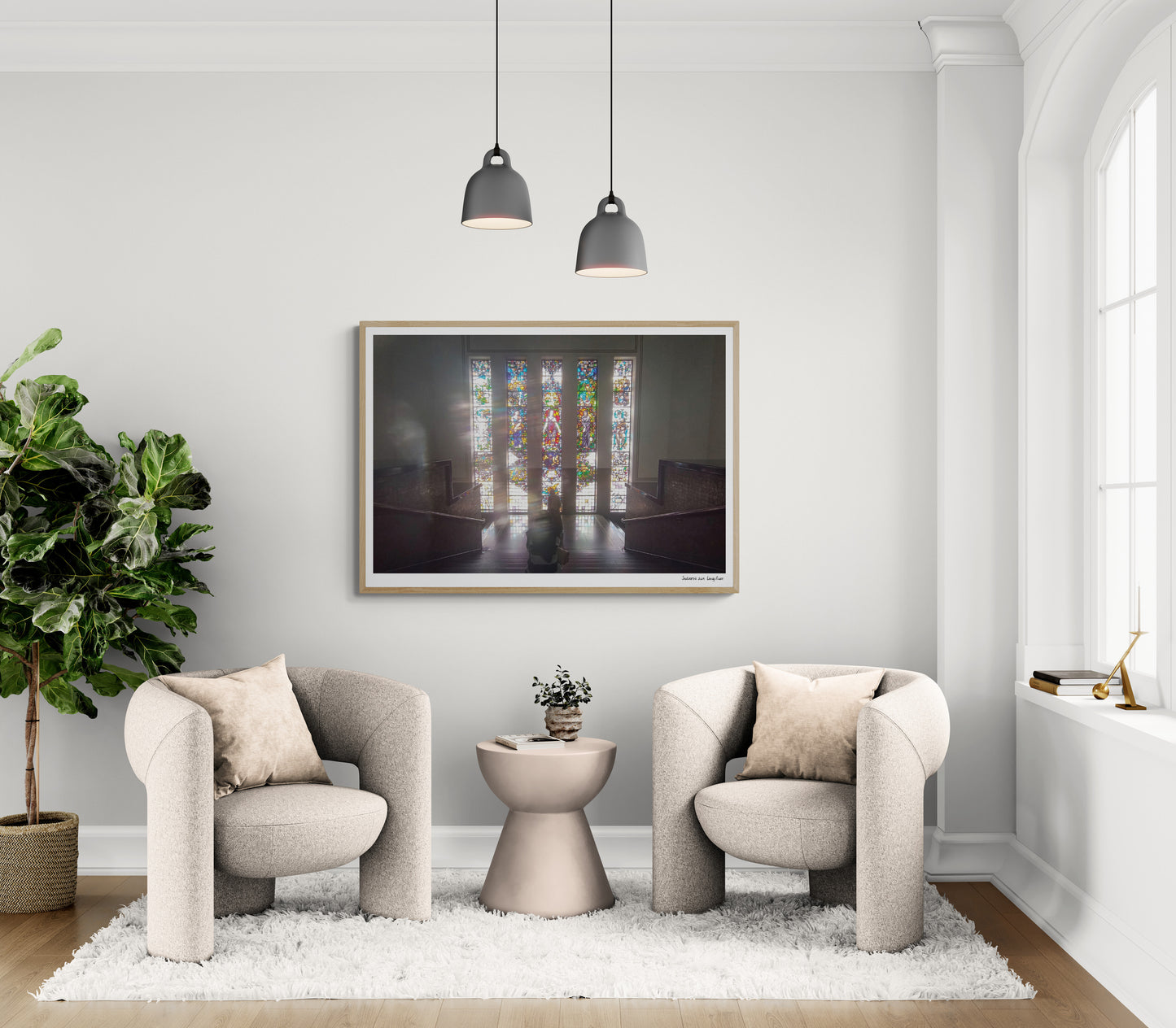 Window |  Framed & Mounted Print