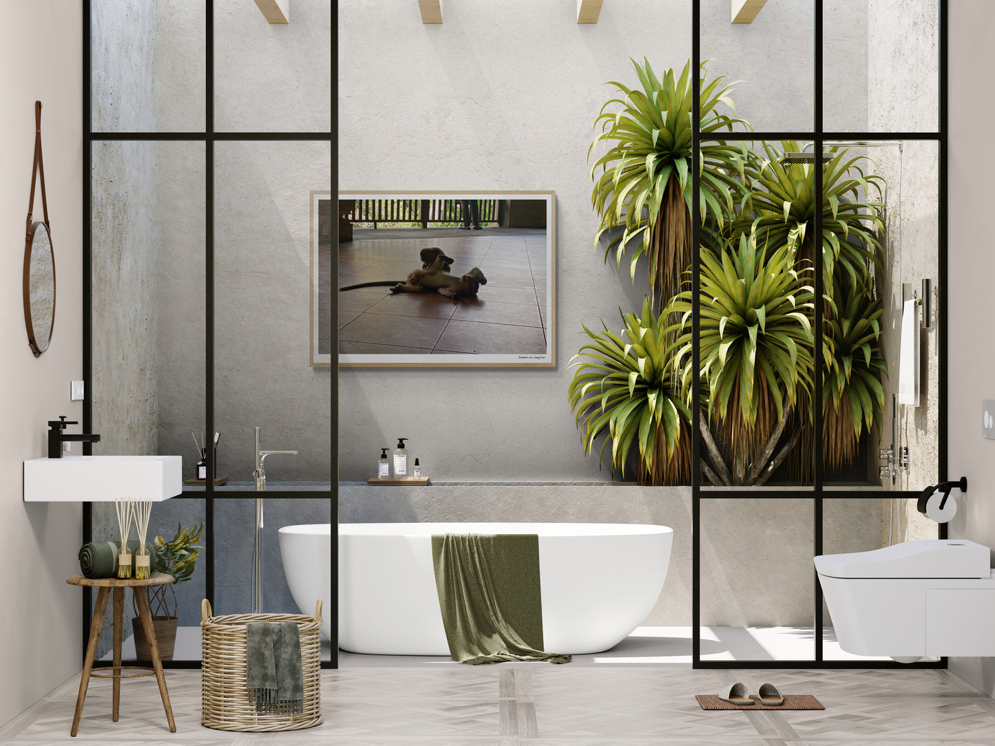 Monkeys |  Framed & Mounted Print