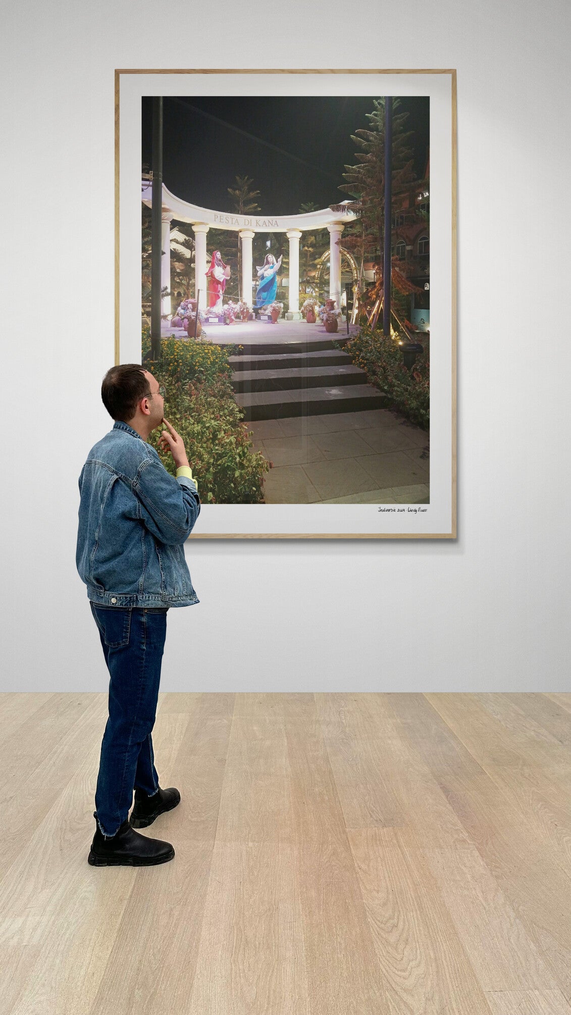 Mary and Angel |  Framed & Mounted Print