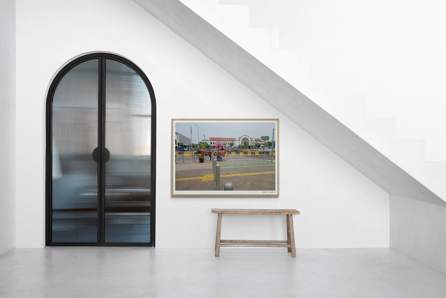 Traditional wagon |  Framed & Mounted Print