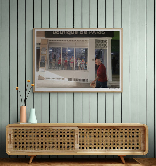Boutique Paris | Framed & Mounted Print