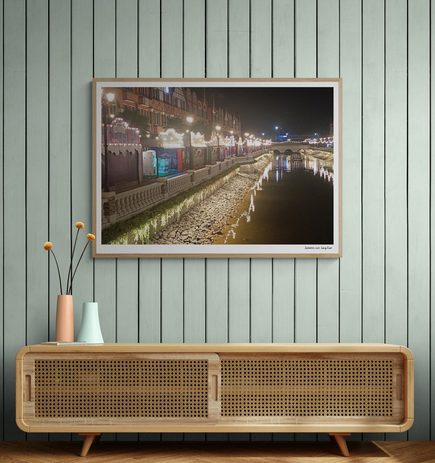 Venice in Jakarta | Framed & Mounted Print
