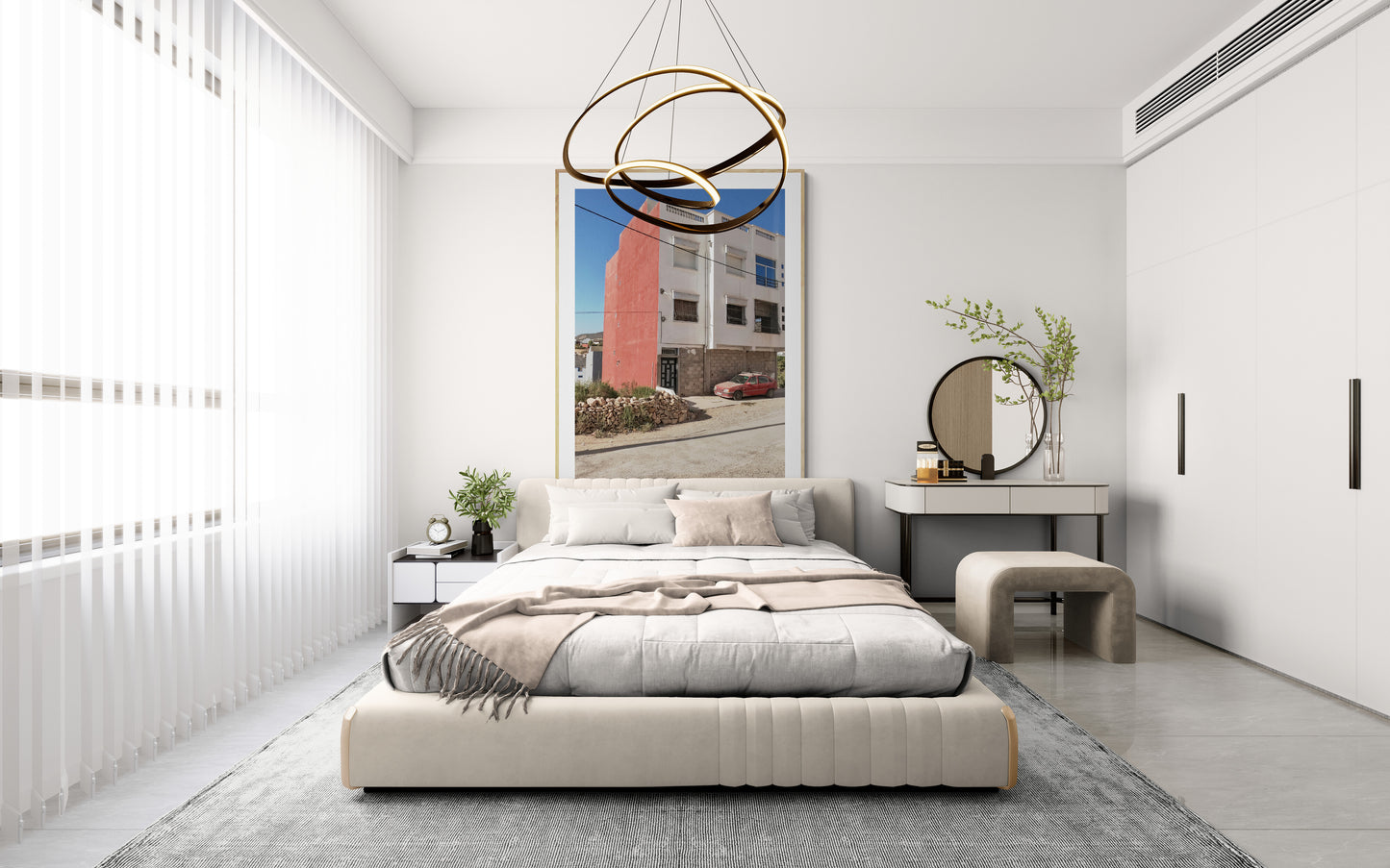 Red house |  Framed & Mounted Print