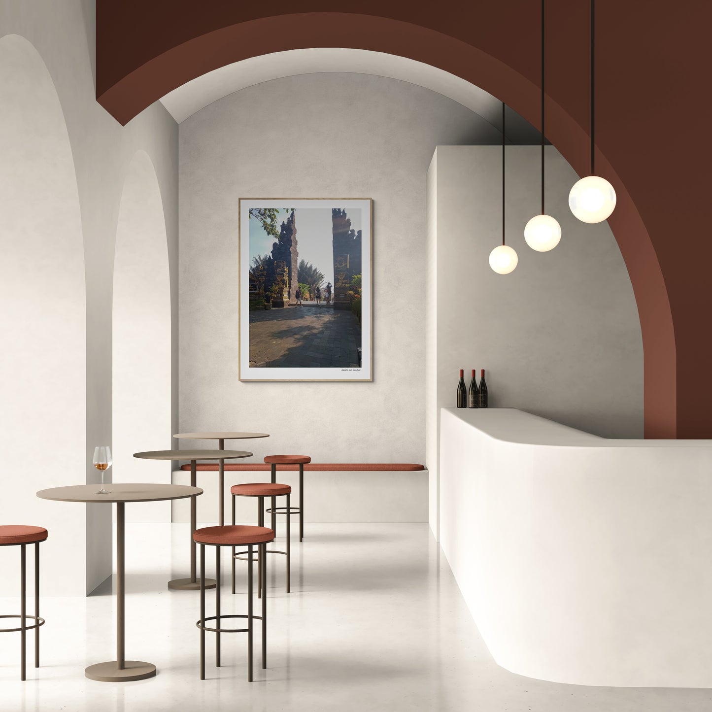 Temple gate |  Framed & Mounted Print