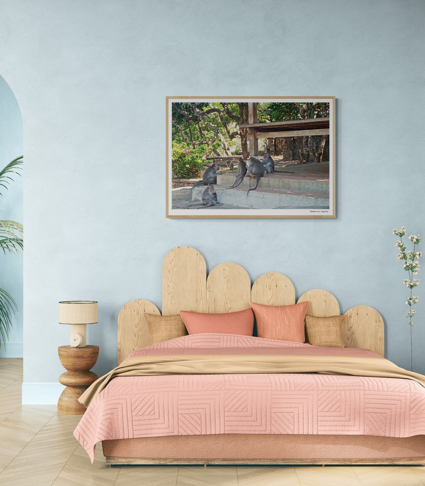 Monkey family |  Framed & Mounted Print