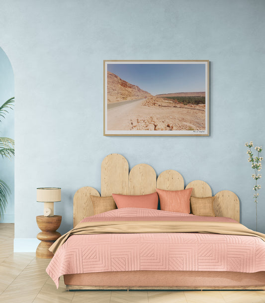 Desert road | Framed & Mounted Print