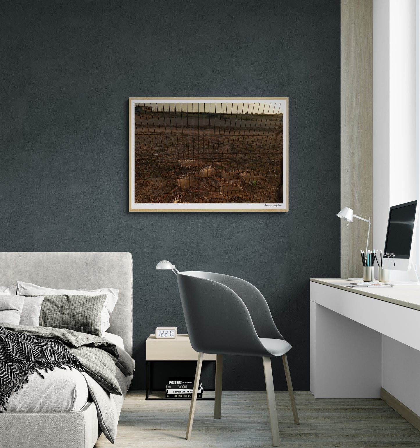 Palm leaves |  Framed & Mounted Print