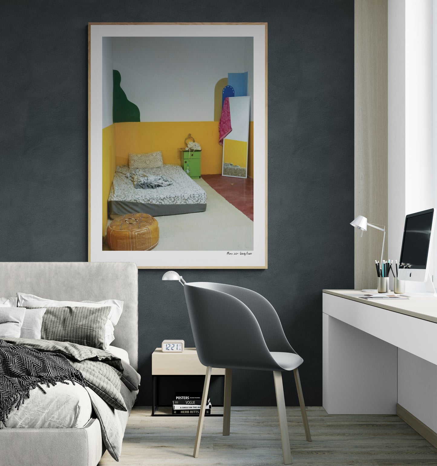 Bedroom | Framed & Mounted Print