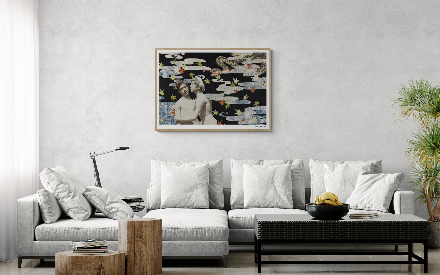 Whispering | Framed & Mounted Print