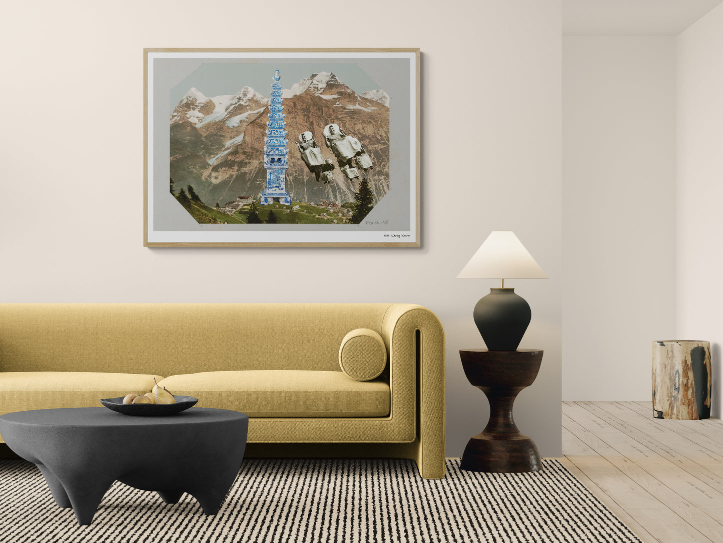 Swinging | Framed & Mounted Print