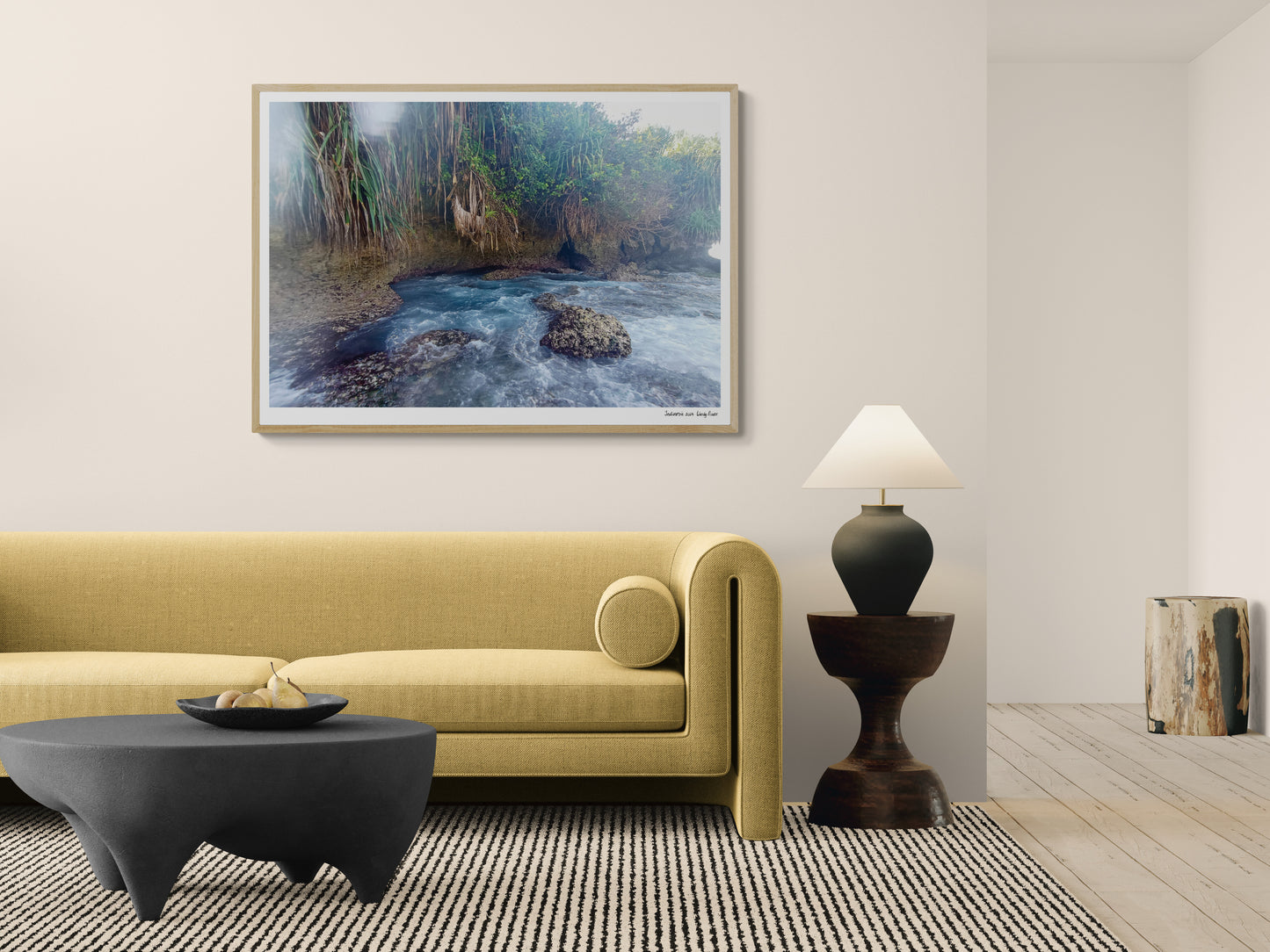 Sea cave | Framed & Mounted Print