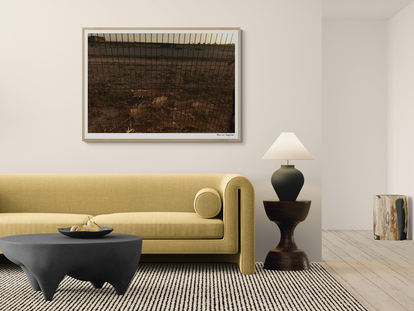 Palm leaves |  Framed & Mounted Print