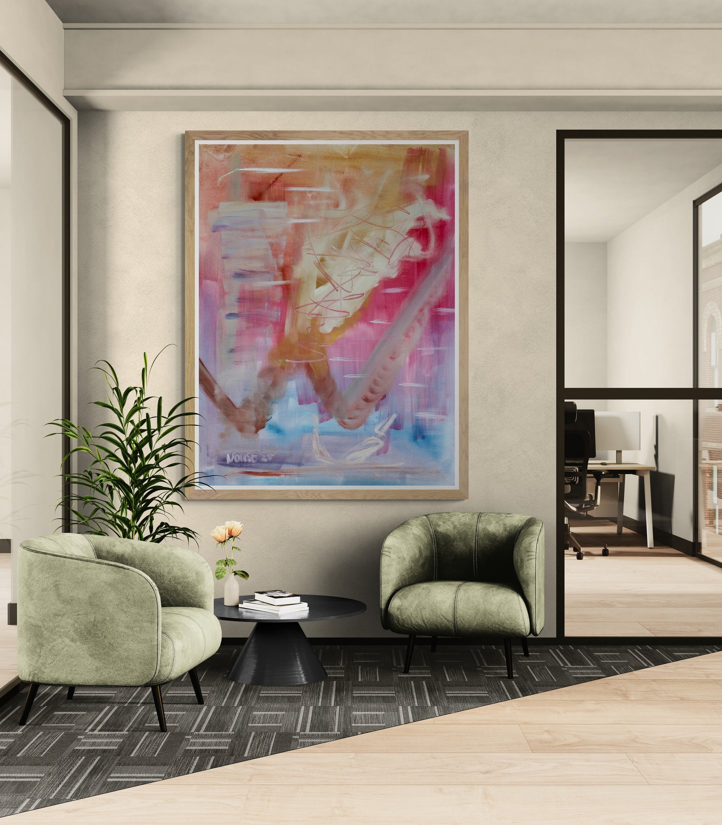 Battle  | Original Oil Paintings