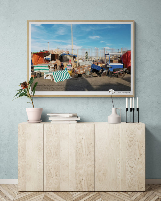 Harbour Market |  Framed & Mounted Print