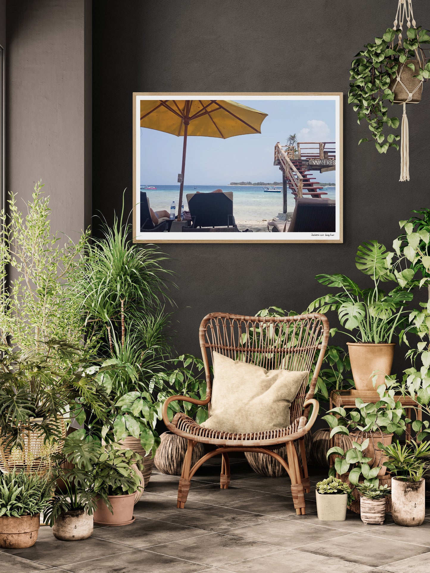 Resort |  Framed & Mounted Print