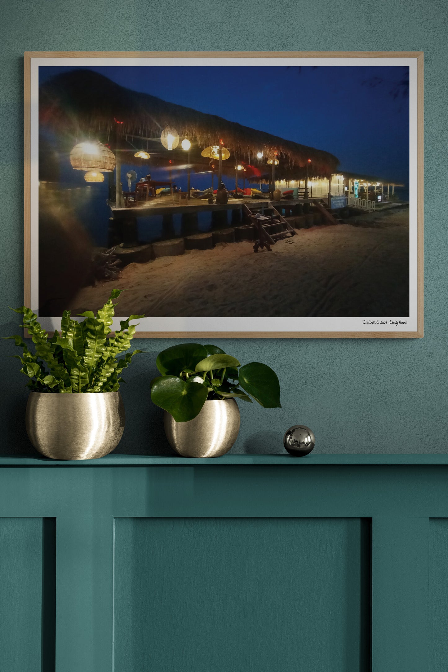 Night bar |  Framed & Mounted Print